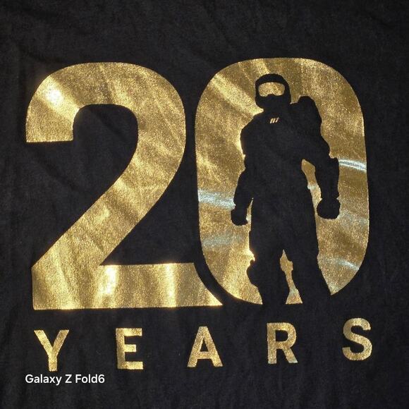 Xbox Black and gold halo t-shirt size 3x - Picture 2 of 7